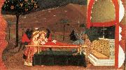 UCCELLO, Paolo Miracle of the Desecrated Host (Scene 6) wt oil on canvas
